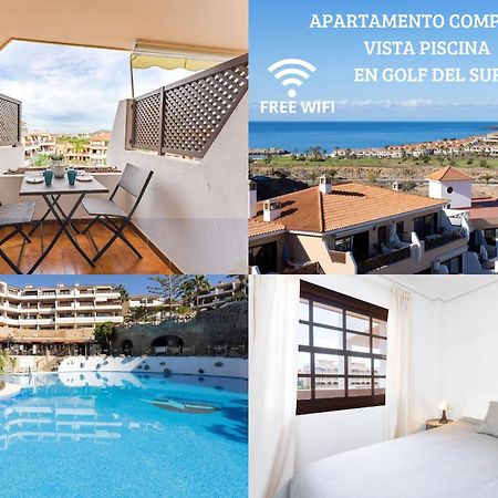 Apartamento Con Piscina Golf Del Sur San Miguel de Abona Eksteriør bilde